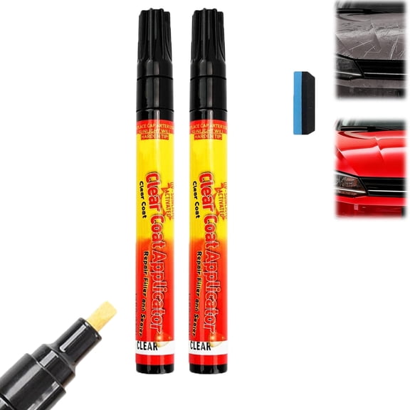 2026 New Magic Car Scratch Remover Pen for All Car Colors Surfaces, Upgrade Car Scratch Repair Pen Magic Car Scratch Eraser, Car Scratch Repair Pen Car Touch Up Paint Pen with Lightweight Resin Car