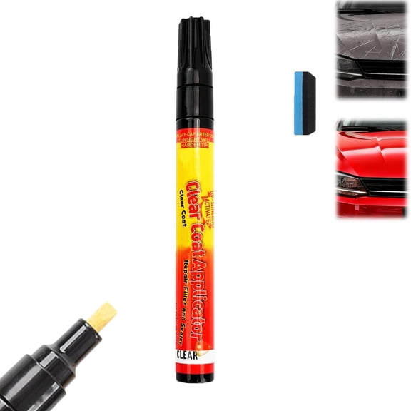 2026 New Magic Car Scratch Remover Pen for All Car Colors Surfaces, Upgrade Car Scratch Repair Pen Magic Car Scratch Eraser, Car Scratch Repair Pen Car Touch Up Paint Pen with Lightweight Resin Car
