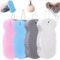 thumbnail image 1 of 2026 New Magic Exfoliating Bath Sponge,3D Super Soft Exfoliating Bath Sponge for Body,Skin Friendly and Reusable Shower Sponge for Wash Bathroom Men Women (4PC), 1 of 8