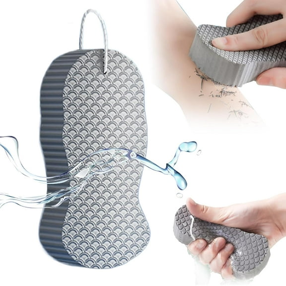 2026 New Magic Exfoliating Bath Sponge, Upgrade 3D Super Soft Exfoliating Body Scrubber, Skin Friendly & Reusable for Men Women