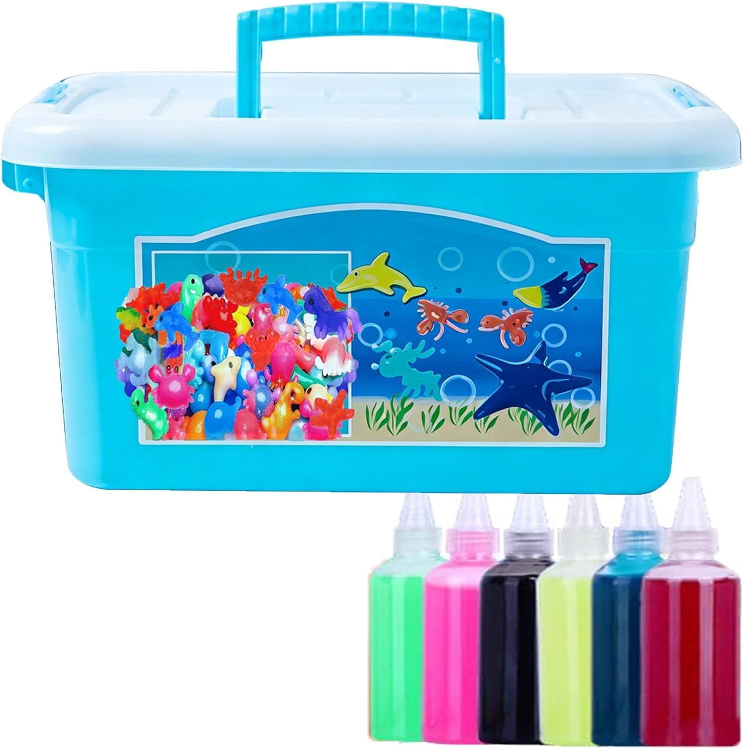 2026 New Magic Water Elf Gel Kit - Colorful Shape Molds DIY Craft Art, Christmas & Birthday Gifts for Kids