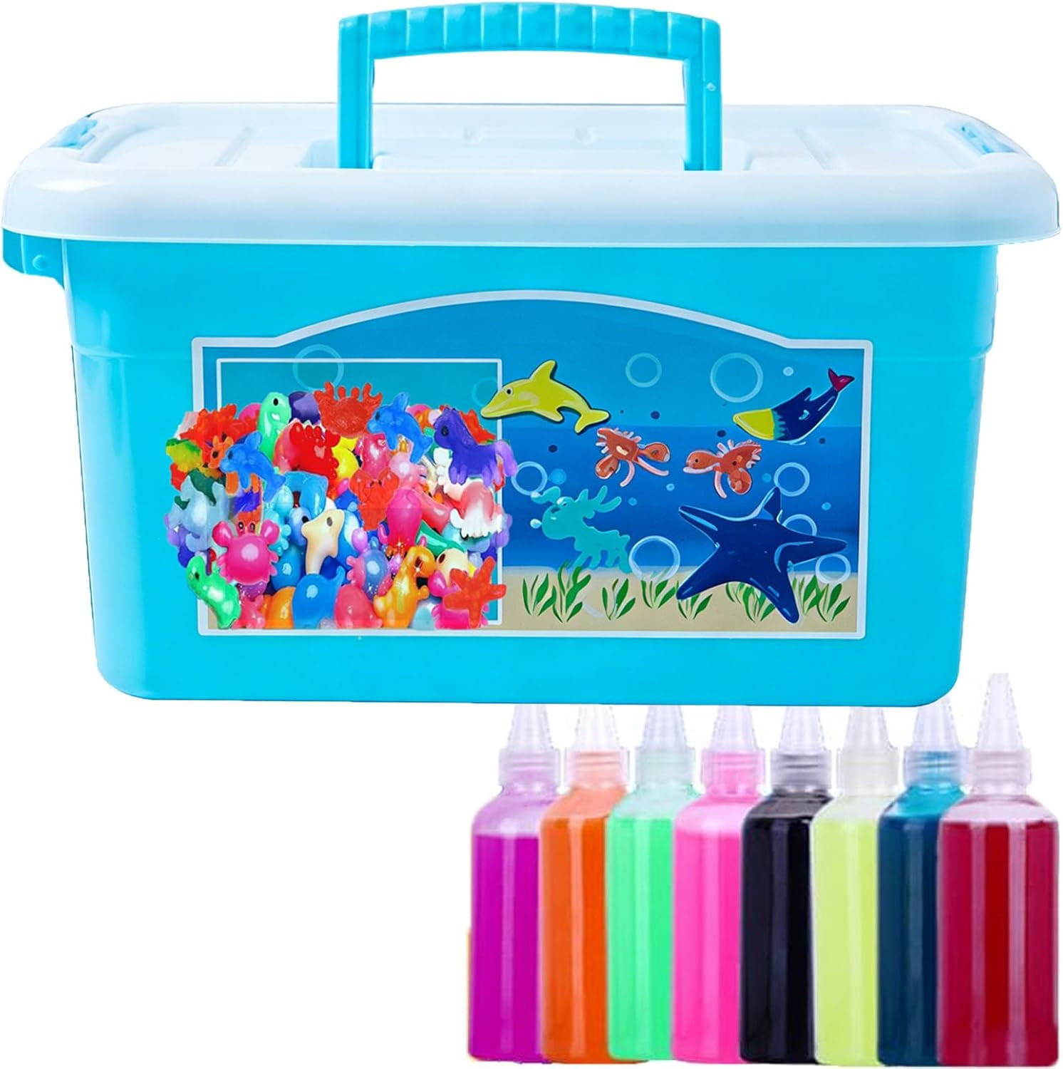 2026 New Magic Water Elf Gel Kit - Colorful Shape Molds DIY Craft Art, Christmas & Birthday Gifts for Kids
