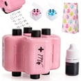 thumbnail image 1 of 2026 New Math Roller Stamp, 4 in 1 Math Practice Roller Stamp Set, Math Teacher 4 in 1 Roller Stamp Refill Ink, Addition, Subtraction for Classroom & Home Use (Pink*1), 1 of 7
