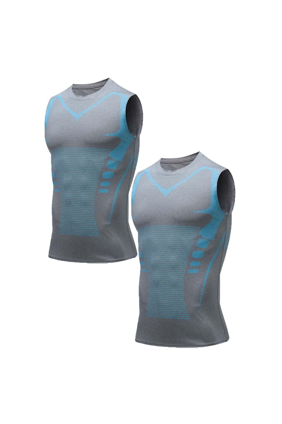 2026 New Men's Compression Tank Top, Breathable Sports Vest for Running & Fitness