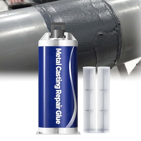 2026 New Metal Casting Repair Glue – High-Strength Bond, Fast Curing & Heat Resistant, Metal Foundry Glue Set, All Purpose Repairing Glues Metals Repairing Agent for Metals (1pcs)