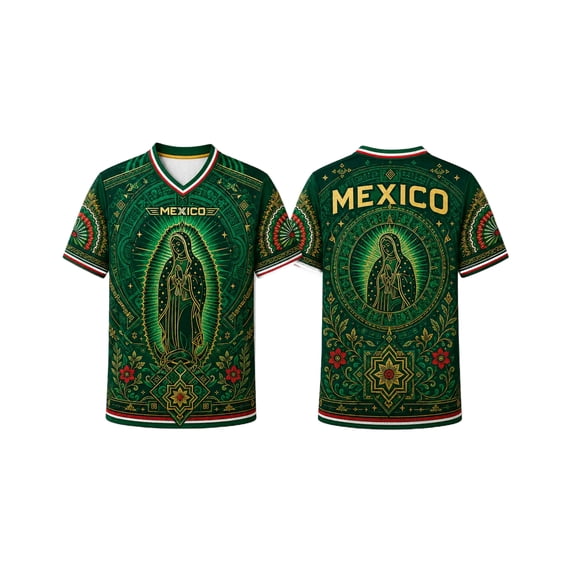2026 New Mexico Soccer Jersey Men for Fans, Mexican Jersey Soccer T-Shirt, Jersey De Mexico Crew Neck Short Sleeve Football Apparel Outdoor Training Daily T Shirt for Adult