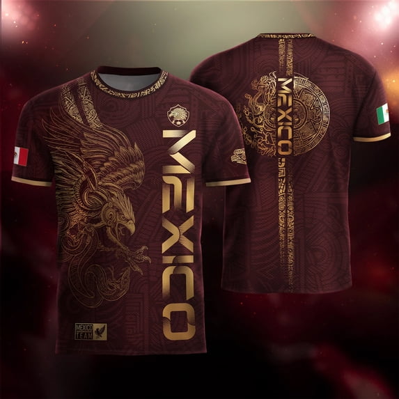 2026 New Mexico Soccer Jersey for MenFans, Mexican Jersey Soccer T-Shirt, Jersey De Mexico Crew Neck Short Sleeve Football Apparel Outdoor Training Daily T Shirt for Adult