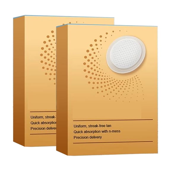 2026 New Micro Tanning Patch for Face and Body, Streak-Free Tan Patches, 14 Patches per Box, Advanced Microneedle Technology for Even Application,2 Boxes