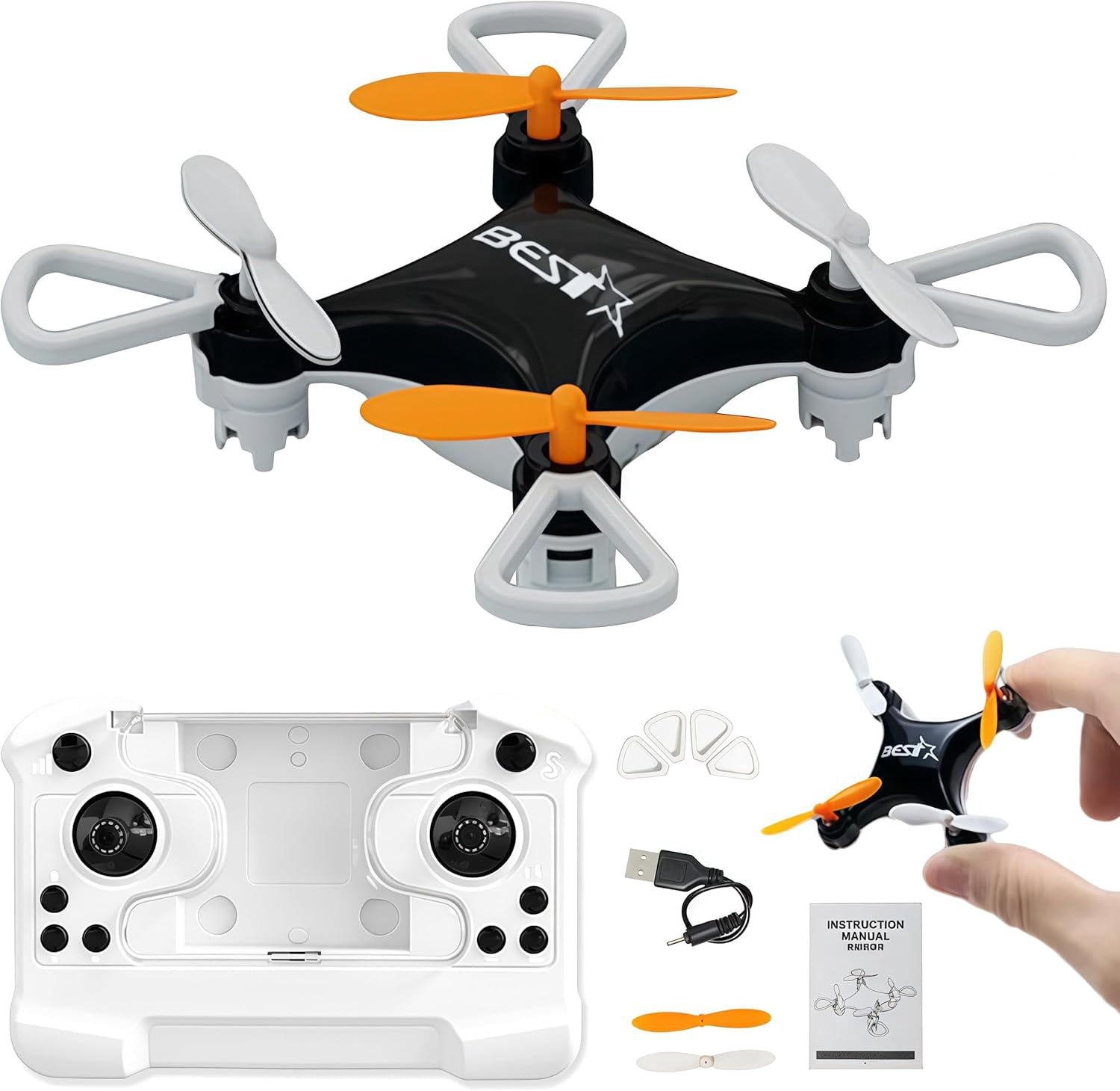 2026 New Mini Drone Beginner, All-Ages Mini Drone with Easy Stunt ...