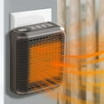 thumbnail image 1 of 2026 New Mini Heater Plug Wall Mounted Heater Multi-function Timing Hot Heater, Electric Heater, Room Heaters For Indoor Use, Space Heater(Black), 1 of 7