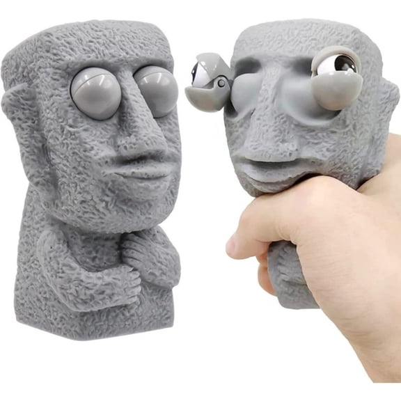 2026 New Moai statue Squeeze Fun, A Fun And Quirky Gift, A Giant Stress-Relieving Ball-10