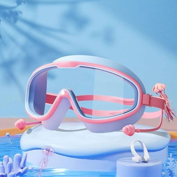 2026 New Model: HD, Large-Frame, Waterproof, and Anti-Fog Swimming Goggles