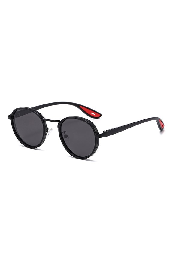 2026 New Model Metal Ring Sunglasses Round Frame Stylish Men's Sunglasses Retro Trend Anti-Blue Light Frame Glasses for Women