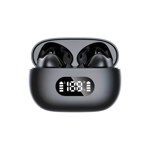 2026 New Model Unisex Headphones• Wireless In-Ear High-Quality Earbuds • Smart Battery Display Charging Case • Large Capacity Lithium Battery for Extended Use • Perfect for Sports, Running, Listening