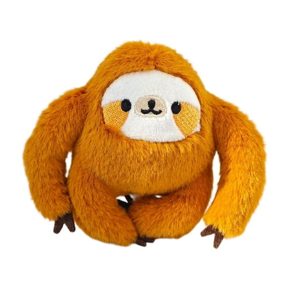 2026 New Monkey Plush Toys, Stuffed Animals Toys Monkey Soft Pillow Toys, Stuffed Sloth Stuffed Animal with Lifelike Sloth, Best Birthday Gifts for Holiday Xmas Easter for Friend (Monkey, Brown)