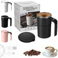 thumbnail image 1 of 2026 New Mug – Self-Stirring Magnetic Coffee Cup with Temp Display (380ml/13oz), Food-Safe Drinking Cups, Easy to Clean, Touch Lcd Display, Noiseless, Coffee lovers' Favorite(Black), 1 of 8