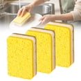 thumbnail image 1 of 2026 New Multi-Functional Cleaning Sponges Eraser, High-Performance Shower & Tub Scrubber, Soft Non-Scratch Sponge for Kitchen, Bathroom, Floor, Pots, Pans, Sinks, D, 1 of 9