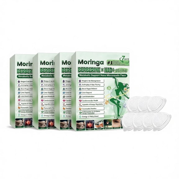 2026 New Nano Mor Inga 10-In-1 Patch, Advanced Herbal Skin Patch for Women & Men, Compact Patch,Gentle Non-Irritating Design and All Skin(4Box)