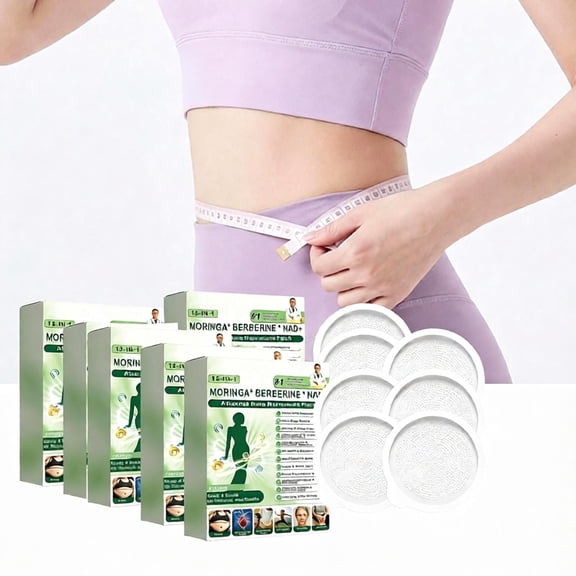 2026 New Nano Mor Inga 12-In-1 Patch, Advanced Herbal Skin Patch for Women & Men, Compact Patch,Gentle Non-Irritating Design and All Skin(6Box)