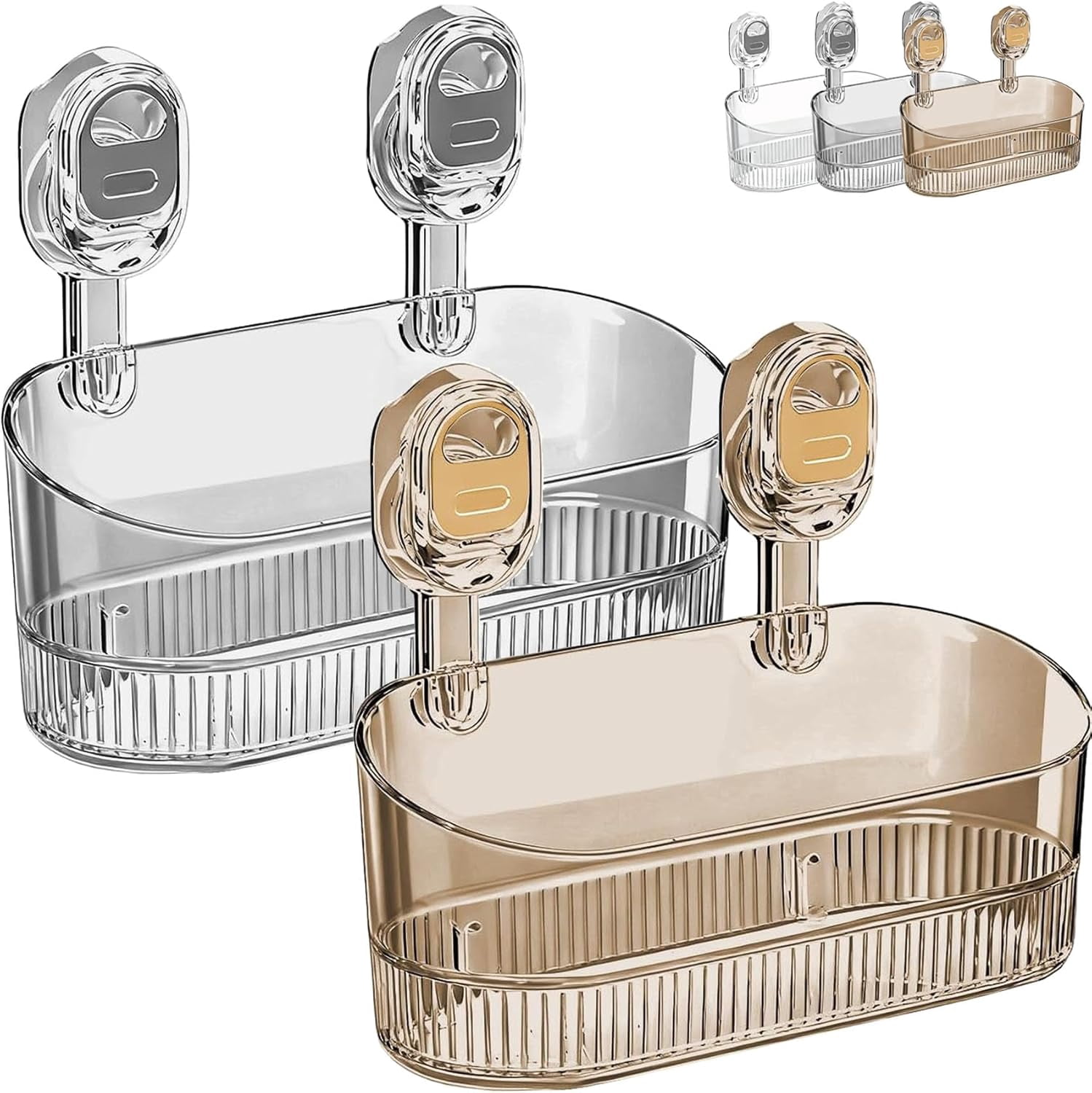 2026 New No-Drill Bathroom Suction Storage Box - No Drill Bathroom ...