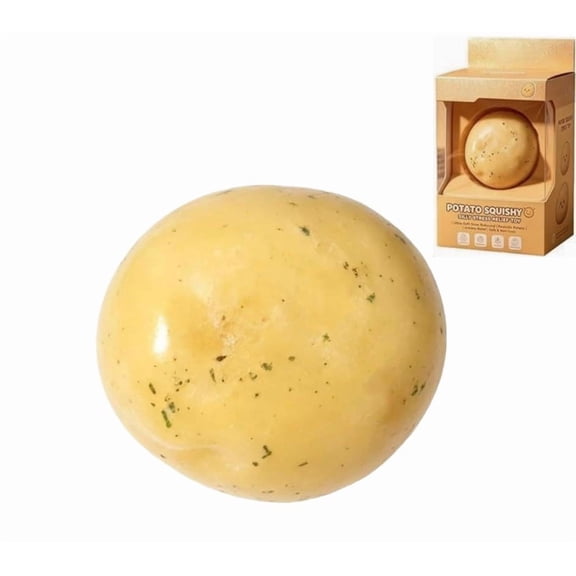 2026 New Non-Rebound Potato Stress Ball, Soft Silky Texture Squishy Toy, Unique Gift for Stress Relief (1Pcs)