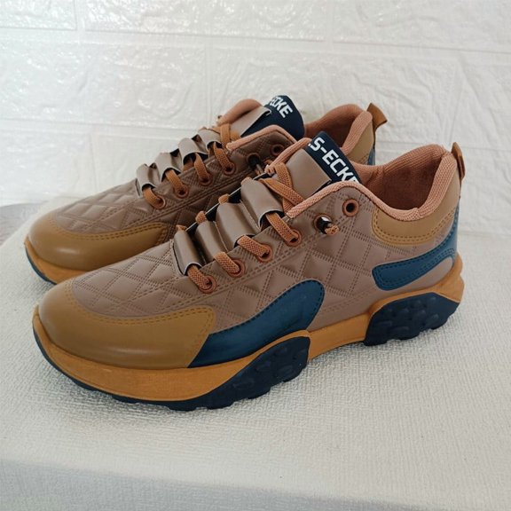 2026 New Oversized Men'S Footwear, Low-Cut Athletic Shoes, Stylish Chunky-Soled Dad Sneakers, Breathable Sneakers for Students