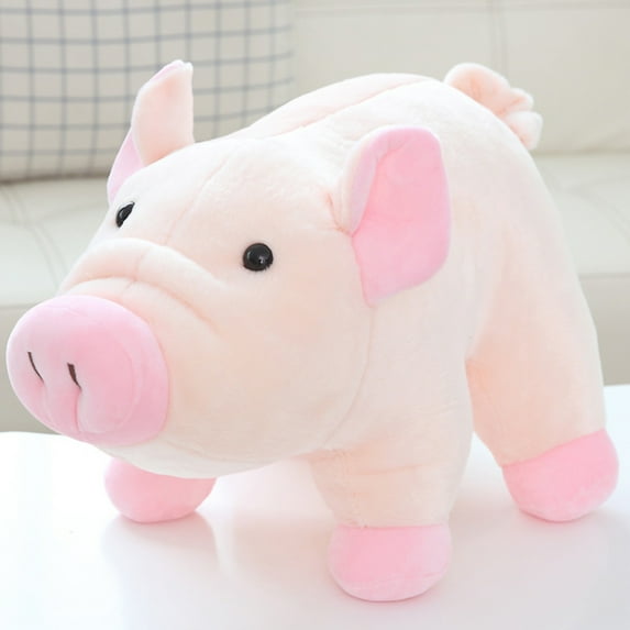 2026 New Pig Plush Toys, Stuffed Animals Toys Pig Soft Pillow Toys, Animal Plush Toy Figurines, Super Adorable, Best Birthday Gifts for Holiday Xmas Easter for Friend and Family (Pig, Pink)