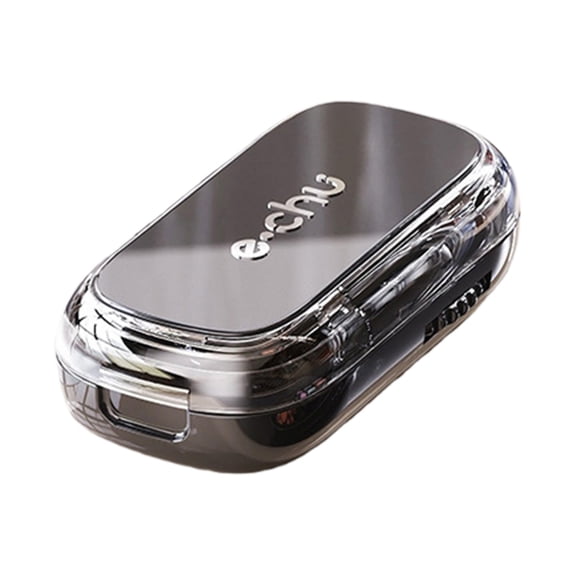 2026 New Pill Cutter Splitter for Cutting Multiple Pills,1/2 1/3 1/4 Pill Cutter Splitter for Small and Tiny Pills(Clear Black)