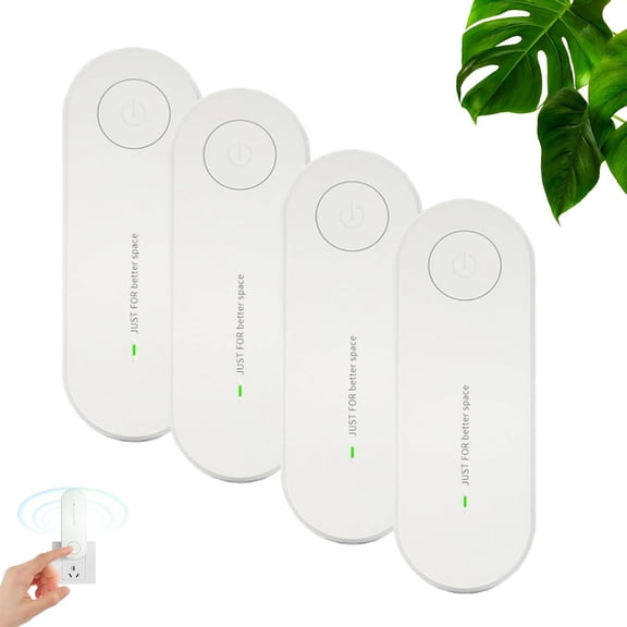 2026 New Plug-in Negative Ion Air Purifier, Whisper Quiet Filter Free Air Freshener for Bedroom, Office, Pet Room, Toilet, Closet