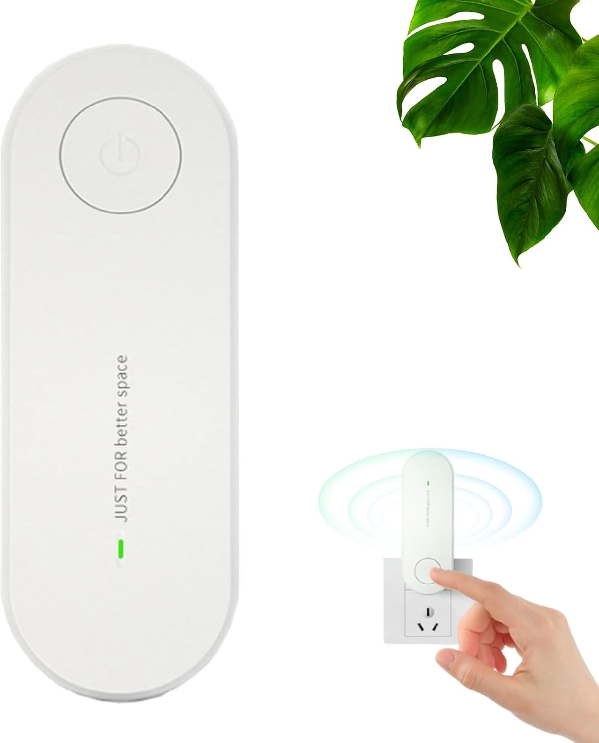 2026 New Plug-in Negative Ion Air Purifier, Whisper Quiet Filter Free ...