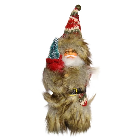 2026 New Plush Toys, Christmas Claus Standing Posture Figurine, Christmas Decoration, Cute Gift Doll, Doll, Window, Stuffed Animals Toys for Boys Girls Back to School Gifts, Easter Birthday Gifts