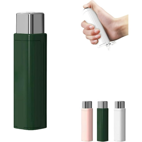 2026 New Portable Floss Dispenser, 1x4In Automatic Dental Floss Pick Case, ABS Reusable Organizer for Travel, Dating, Home & Oral Care