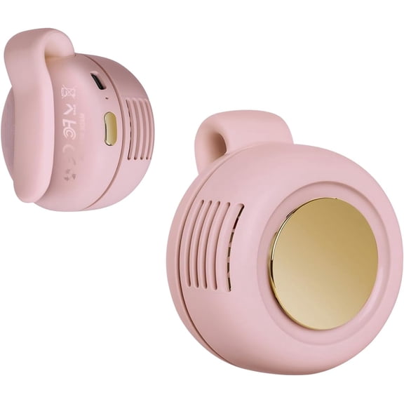 2026 New Portable Silent Mini Bladeless Electric Fan, fan Clip on for Shirt & Waist,Adjustable 3-Speed For Outdoor & Office