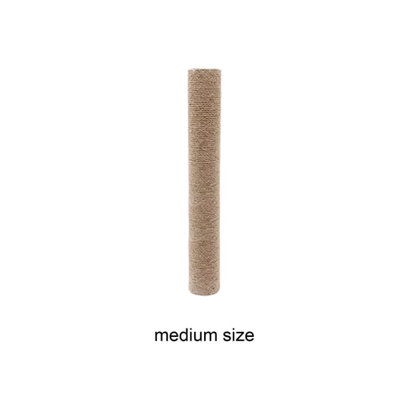 2026 New Premium Jute Rope Scratching Post Column for Floor to Ceiling Cat Trees, Sturdy Cat Tree Replacement Part 15.75*2.76in