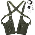 thumbnail image 1 of 2026 New Premium Leather Adjustable Underarm Shoulder Bag for Men, Anti-Theft Hidden Adjustable Strap(Army Green), 1 of 6