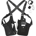 thumbnail image 1 of 2026 New Premium Leather Adjustable Underarm Shoulder Bag for Men, Anti-Theft Hidden Adjustable Strap(Black), 1 of 6