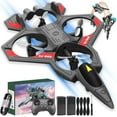 thumbnail image 1 of 2026 New RC Jet, Rc Stunt Fighter Jet Toy for Kids with 360° Flips & LED Lights, Christmas Remote Control Helicopter, Remote Control Airplane, Stunt Roll, Easy to Fly for Beginners (Style-E), 1 of 9
