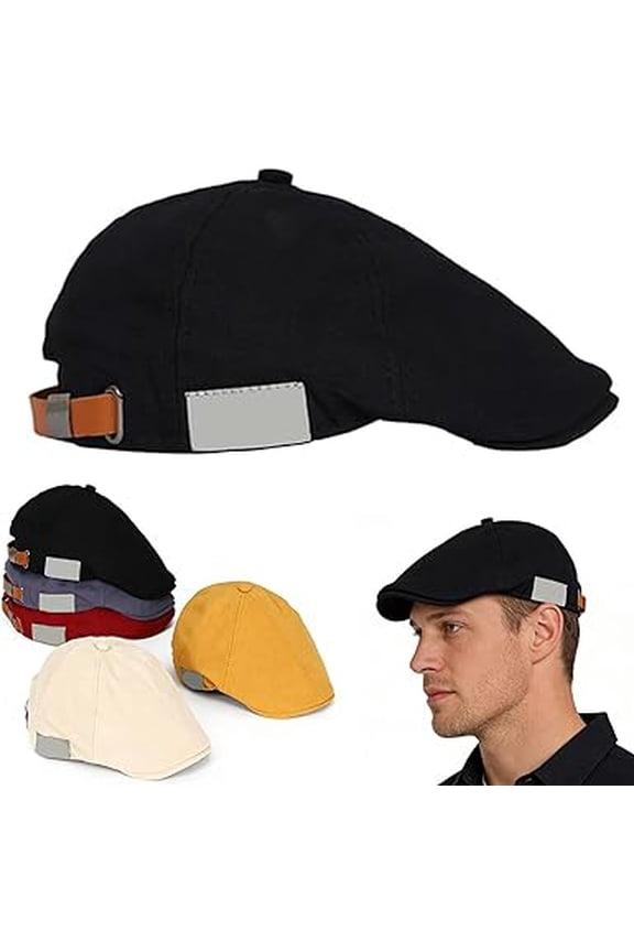 2026 New Retro Vintage Street Beret Cap - Retro Vintage Street Beret Cap,All Seasons Wear for Men and Women，Paperboy Cap for Men and Women,for All Seasons Wear(1pc- L)