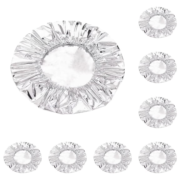 2026 New Up Reusable Aluminum Foil, Upgraded And Thicker Reusable Aluminum Foil, SuitableforAny Cutlery With A Diameter Of 11 Inches Or Less, 50 Pack Aluminum Foil Food Cover
