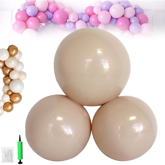 2026 New Reusable Inflatable Balloon Garland Arch Kit, 3/7 PCS Linked Pvc Balloons with Elastic Bands, Effortless, Long-Lasting, Party Decoration for Birthdays, Weddings & Celebrations