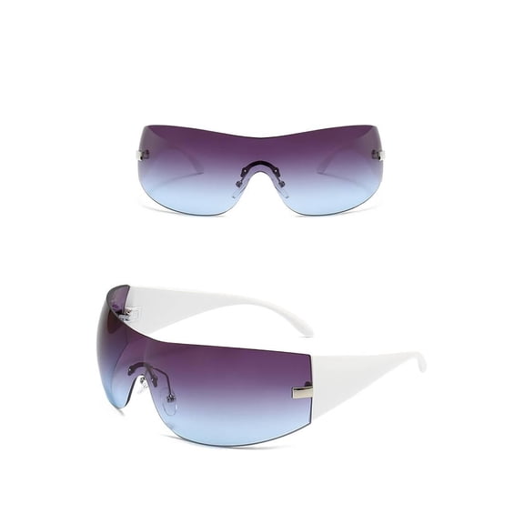 2026 New Rimless Sunglasses All-Match Fashion Personalized Fashion Women's Sunglasses Sunglasses