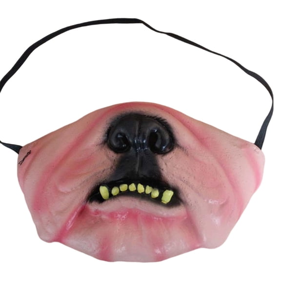 2026 New Scary Mask for Dogs, Head Realistic Masks, Latex Pet Face for Small & Medium Dogs, Hilarious Pet Muzzle Accessory for Halloween