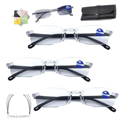 2026 New Self Adjusting Glasses for Women, Self Adjusting Glasses,Auto Zoom Auto Focusintelligent Dual Focus Anti Blue Light Presbyopia Reading Glasses Women Men