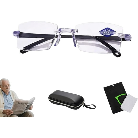 2026 New Self Intelligent Dual Focus Glasses, Adjustable Auto Focus Precision Vision Aid for Men and Women