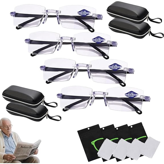 2026 New Self Intelligent Dual Focus Glasses, Precision Vision Aid Tool, Precision Vision Aid Glasses