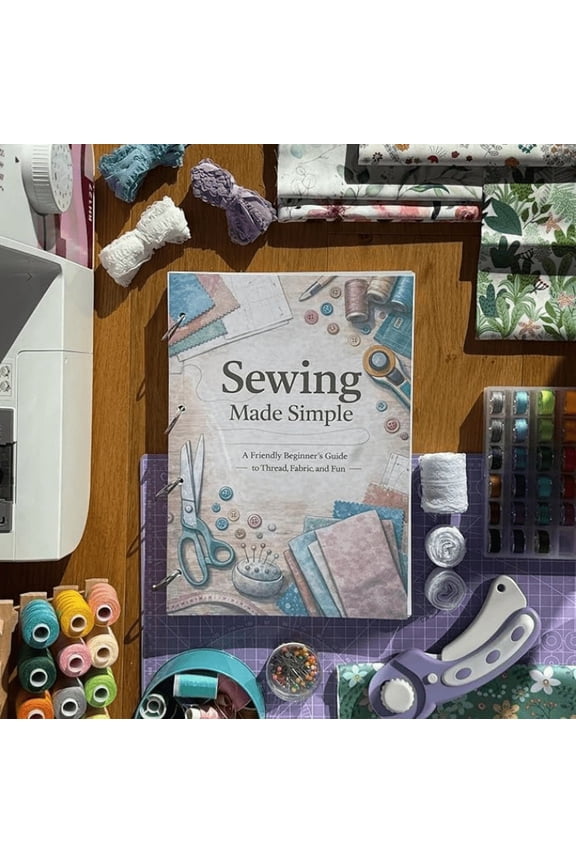 2026 New Sewing Made Simple: Easy Sewing Patterns & Full Guide for DIY Projects, Garment Alterations & Quilting