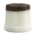 thumbnail image 1 of 2026 New Simulation Caramel Pudding Stress Ball for Adults,Caramel Pudding Stress Sensory Fidget Shape, Slow Rising Squeeze Ball for Anxiety Relief, Fun Stretchy Stress Shape for Everyone，White, 1 of 4