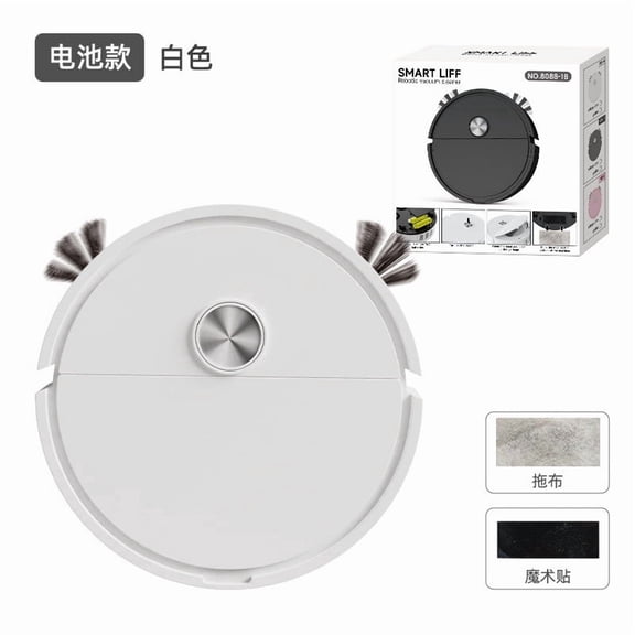 2026 New Simulation Home Toy 3-in-1 Robot Vacuum Cleaner With Smart Navigation System Automatic Floor Sweeping Mopping For Hard Floor Carpet Pet Hair Multiple Cleaning Modes Remote