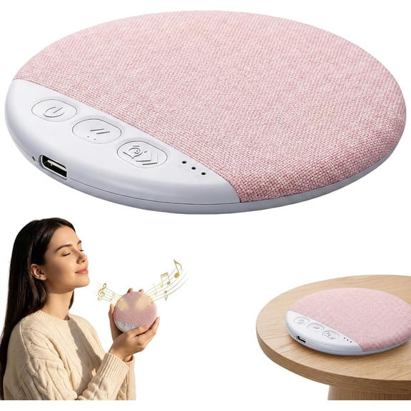 2026 New Sleep Pillow Speaker, Bluetooth Pillow Speaker, Ultra-Thin Stereo Bass with Timer and White Noise Sleep Aid Function