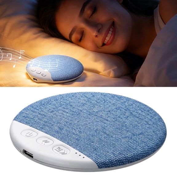 2026 New Sleep Pillow Speaker, Bluetooth Pillow Speaker with White Noise Timer Wireless Sleep Aid with Stereo Bass Private Sleep Headphones for Adult Kids